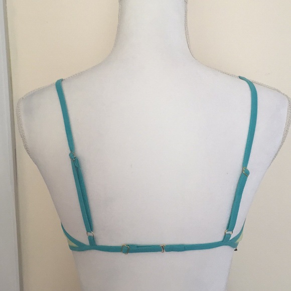 Bralette green and yellow - Picture 3 of 8